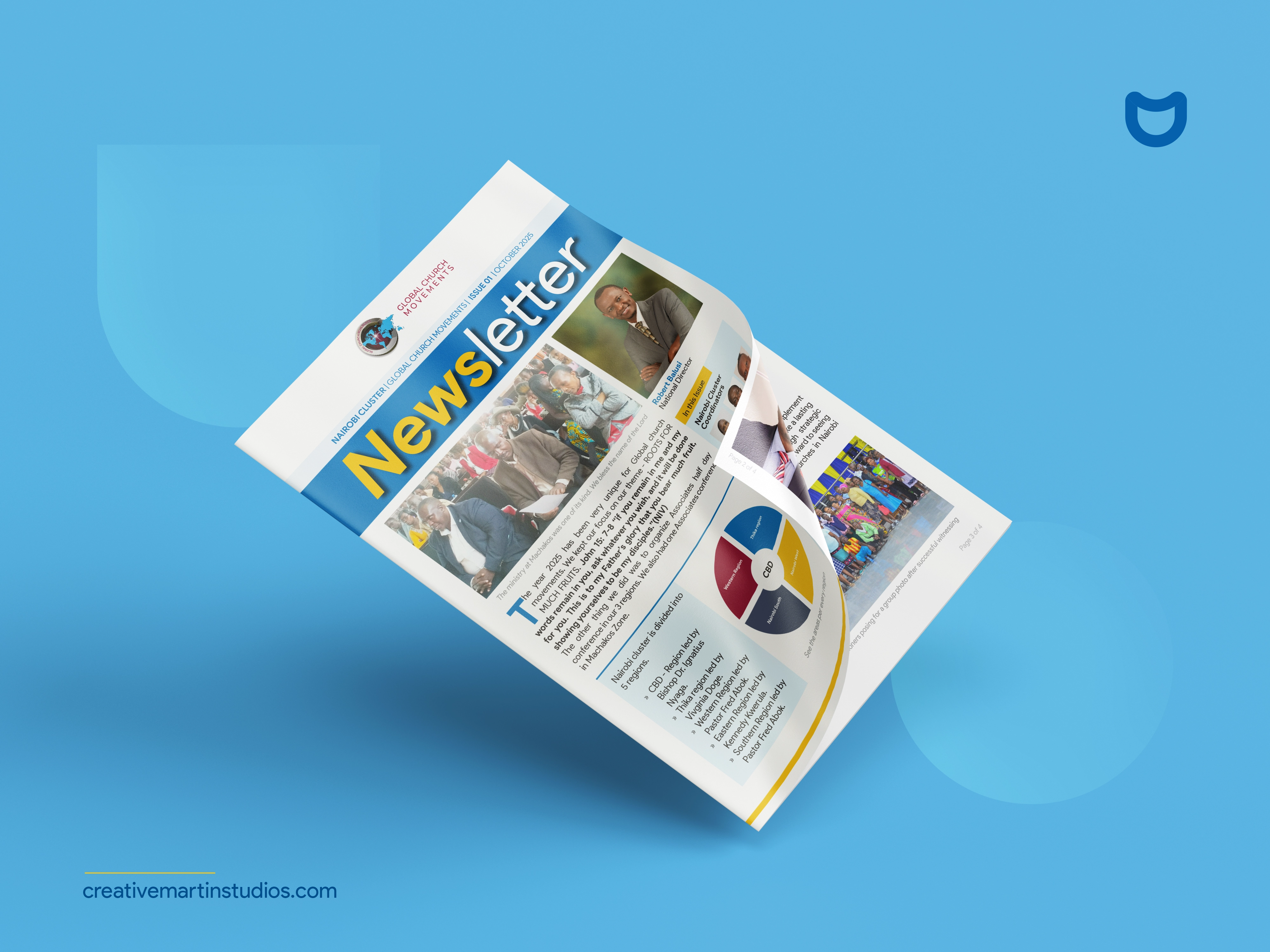 Newsletter Design for Life Ministry